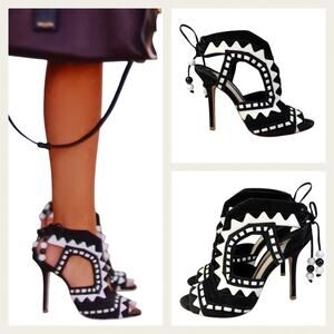 Sophia Webster Riko Heels EUC $695 Size 36.5 US 6   S3364